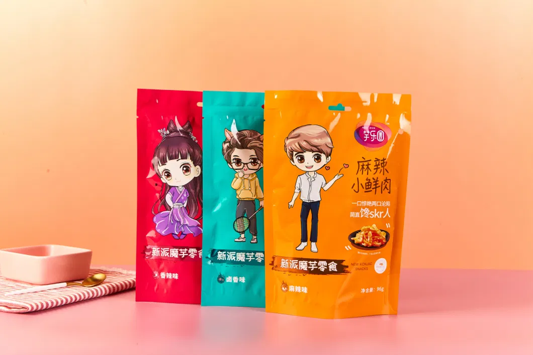 Lzy Hotselling Konjac Snack Is Chewy and Tasty with 3 Different Flavors to Choose Essential for Home and Travel