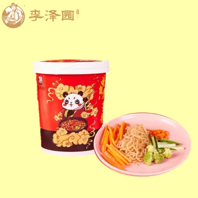 Lzy Delicious Spicy Instant Food Hot and Sour Rice Vermicelli Vegetarian Cup Konjac Noodles