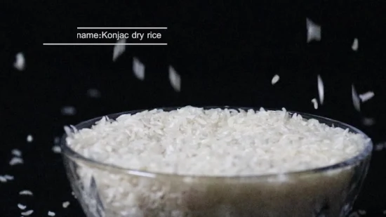 Low Fat Shirataki High Dietary Fiber Shirataki Rice Dry Konjac Rice